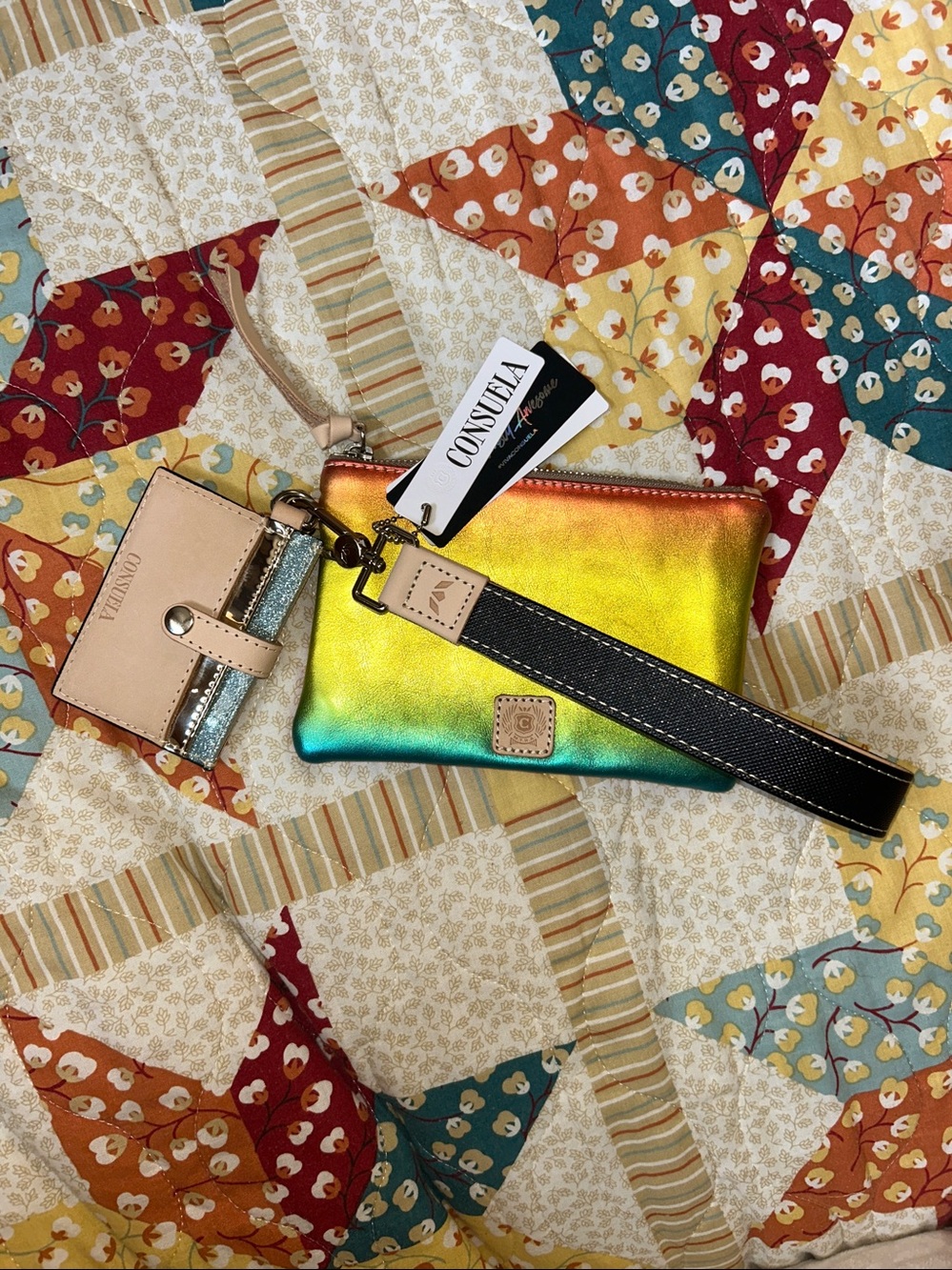 Consuela Anita Combi Wristlet Set